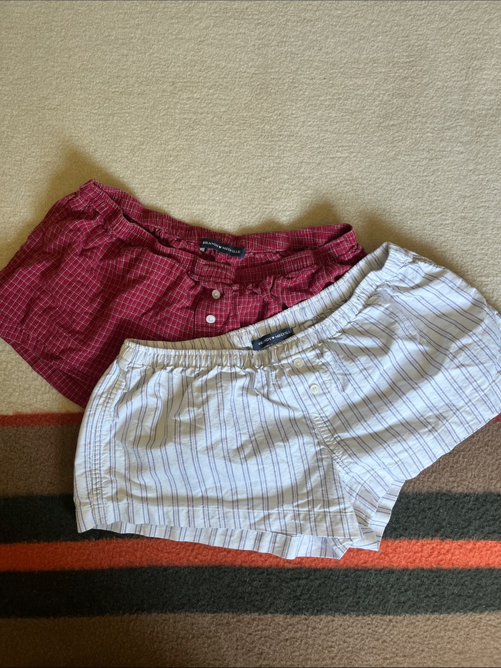 Brandy Melville Plaid Boyshorts
